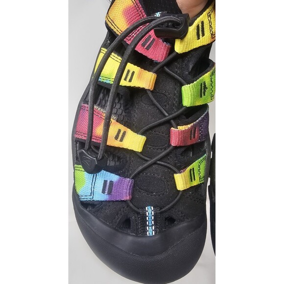 Keen Newport Retro Original Tie Dye Sandals Men's 7 Waterproof Closed Toe NEW - Picture 3 of 14